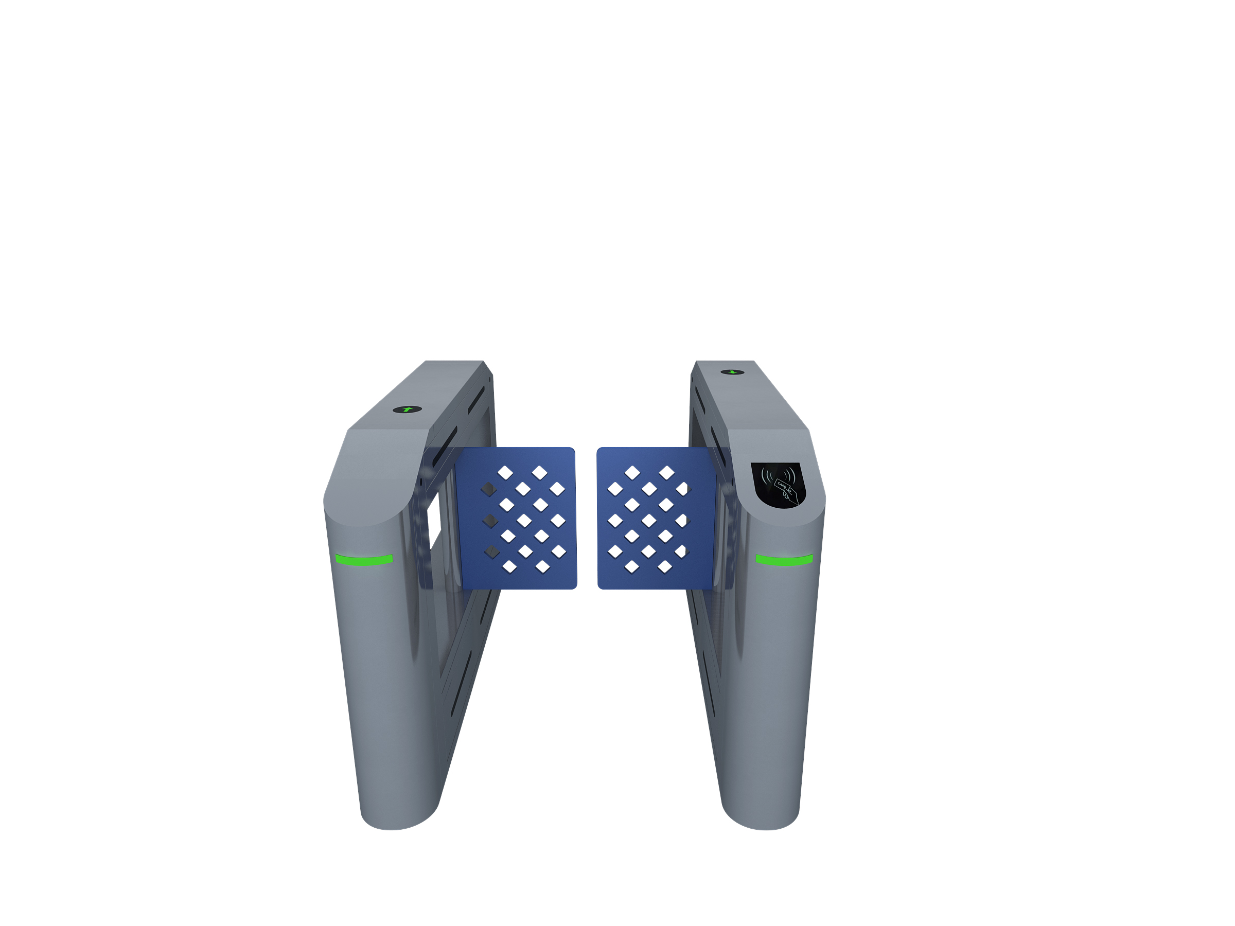 橋式圓弧斜面速通門